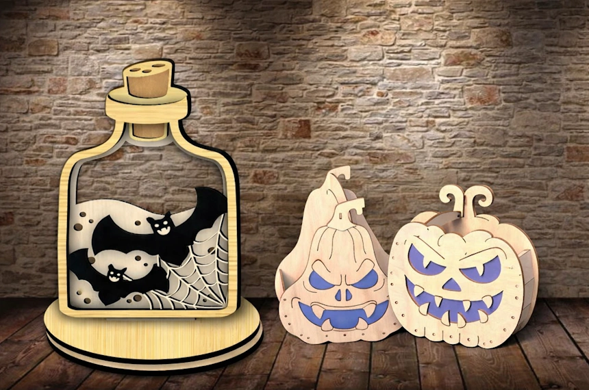 Подборка макетов для Halloween