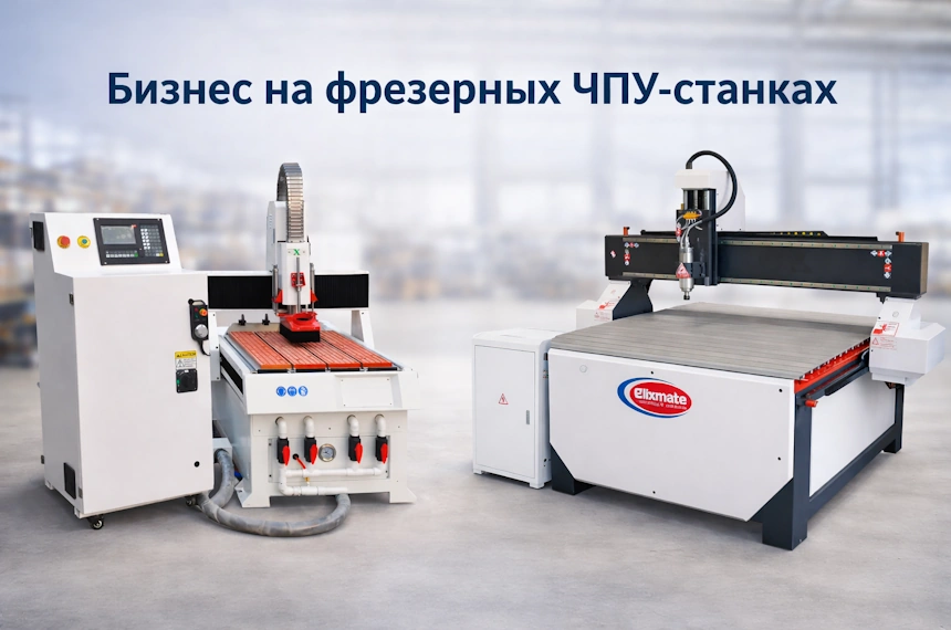 Бизнес на фрезерных ЧПУ-станках
